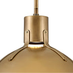 Hinkley Lighting 3487HB Heritage Brass Small Pendant Image 5