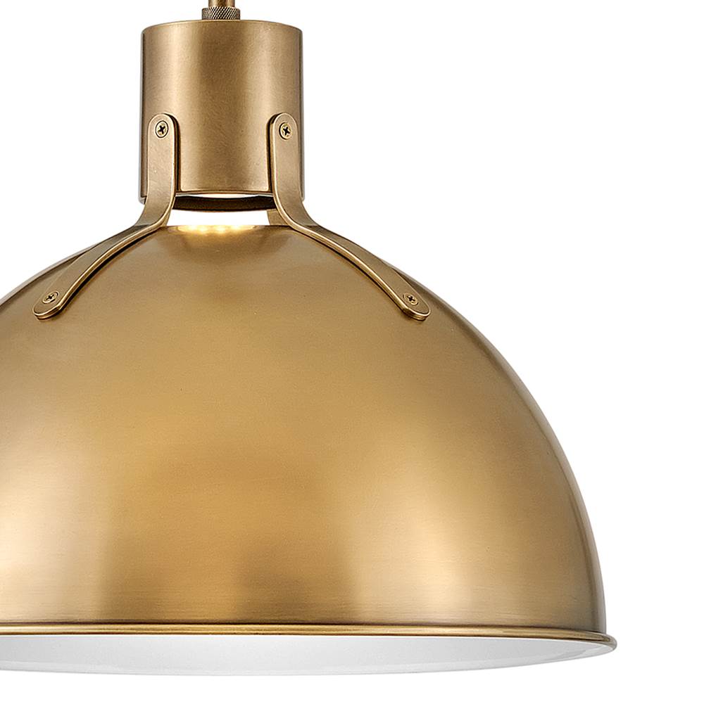 Hinkley Lighting 3487HB Heritage Brass Small Pendant Image 4