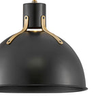 Hinkley Lighting 3487SK Satin Black Small Pendant Image 5