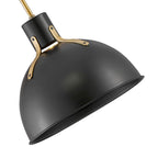 Hinkley Lighting 3487SK Satin Black Small Pendant Image 4