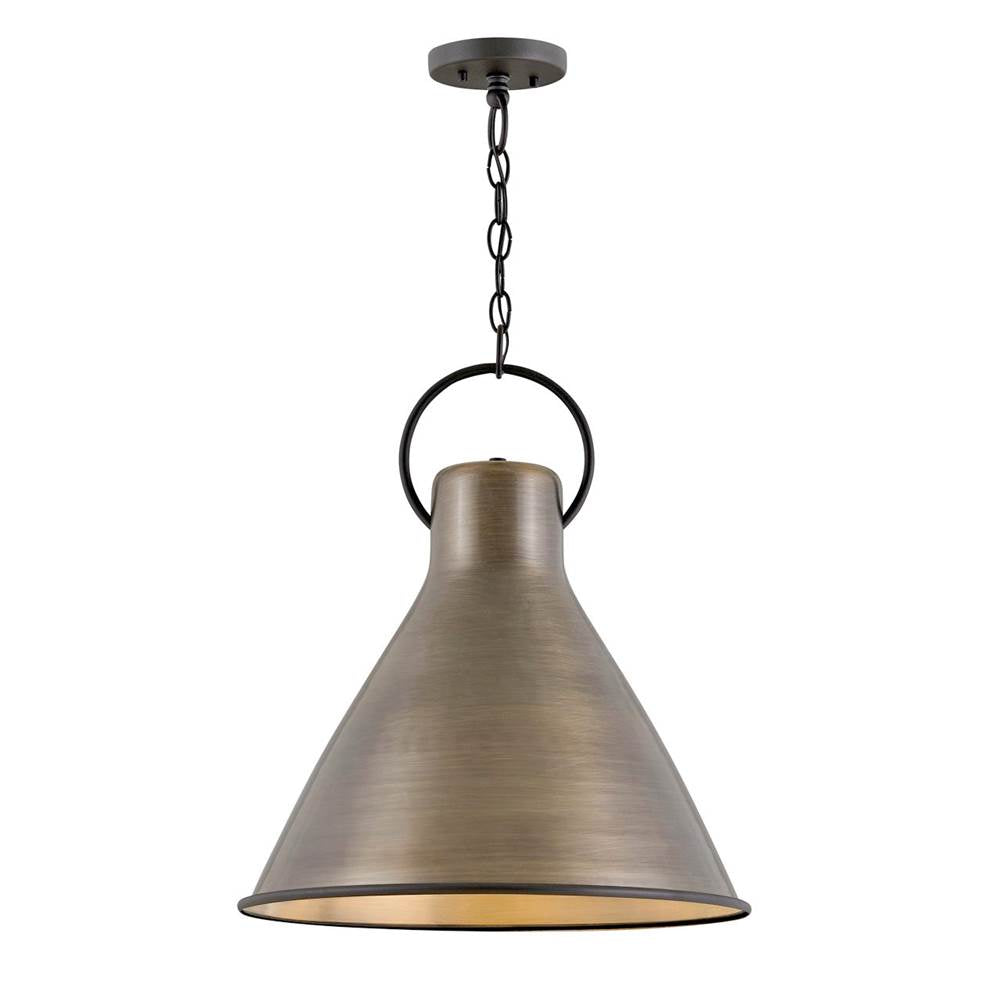 Hinkley Lighting 3555DS Dark Antique Brass Medium Pendant Image 1