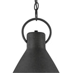 Hinkley Lighting 3557DZ Aged Zinc Small Pendant Image 5