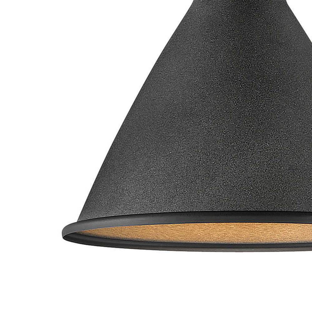Hinkley Lighting 3557DZ Aged Zinc Small Pendant Image 4