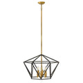 Hinkley Lighting 3576DZ Aged Zinc Medium Open Frame Single Tier Image 1