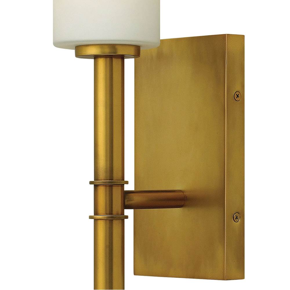 Hinkley Lighting 3580VS Vintage Brass Single Light Sconce Image 6