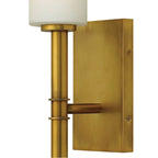 Hinkley Lighting 3580VS Vintage Brass Single Light Sconce Image 6