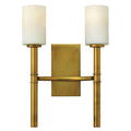 Hinkley Lighting 3582VS Vintage Brass Two Light Sconce Image 1