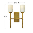 Hinkley Lighting Margeaux Two Light Sconce