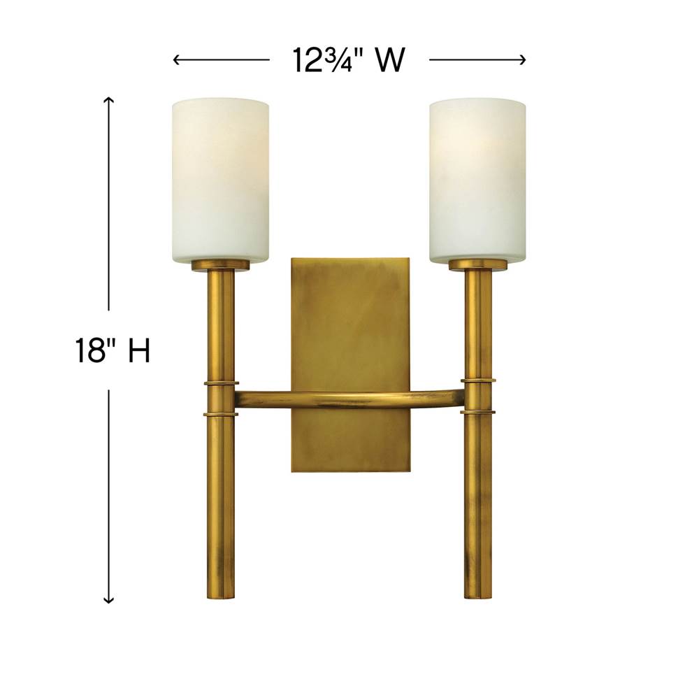 Hinkley Lighting Margeaux Two Light Sconce