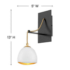 Hinkley Lighting Nula Single Light Sconce