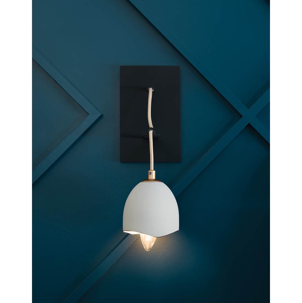 Hinkley Lighting 35900SHW Shell White Single Light Sconce Image 4