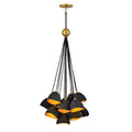 Hinkley Lighting 35906SHB Shell Black Large Single Tier Image 1