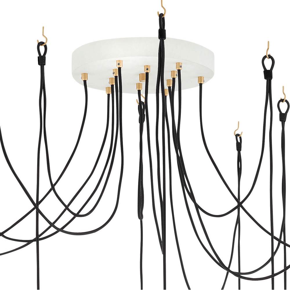 Hinkley Lighting 35908SHW Shell White Large Multi Tier Image 4