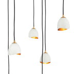 Hinkley Lighting 35908SHW Shell White Large Multi Tier Image 3