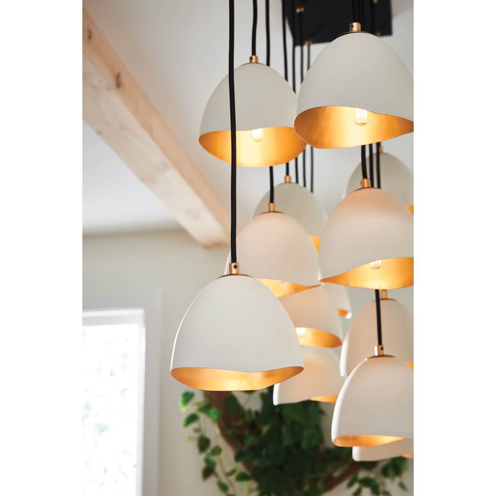 Hinkley Lighting 35909SHW Shell White Fourteen Light Linear Image 4