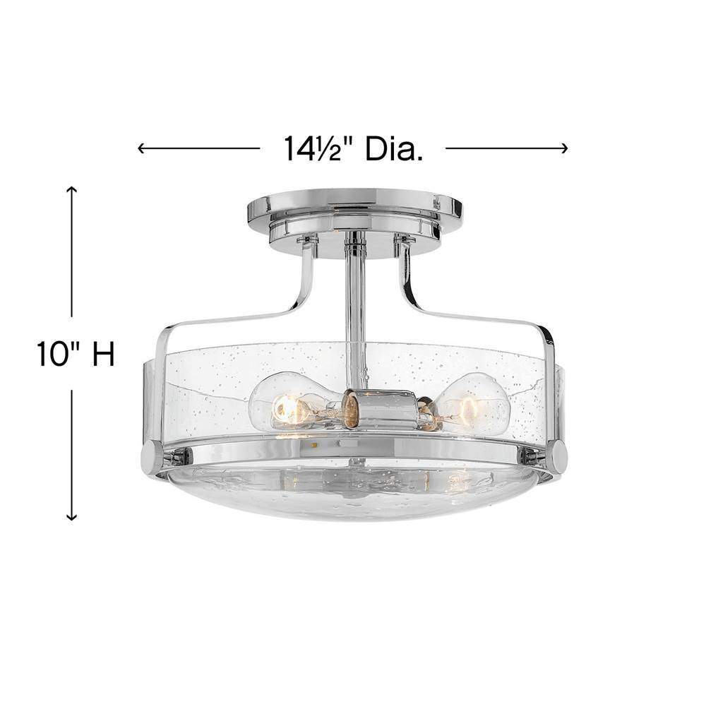 Hinkley Lighting Harper Medium Semi-flush Mount