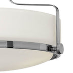 Hinkley Lighting 3641CM Chrome Medium Semi-flush Mount Image 5