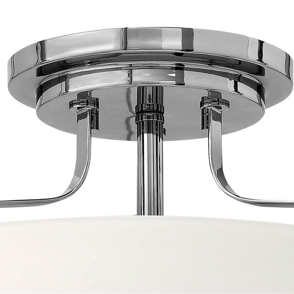 Hinkley Lighting 3641CM Chrome Medium Semi-flush Mount Image 4