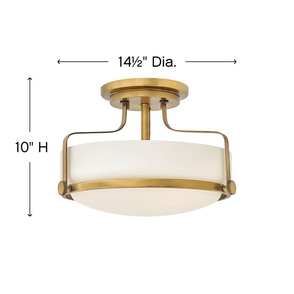 Hinkley Lighting Harper Medium Semi-flush Mount