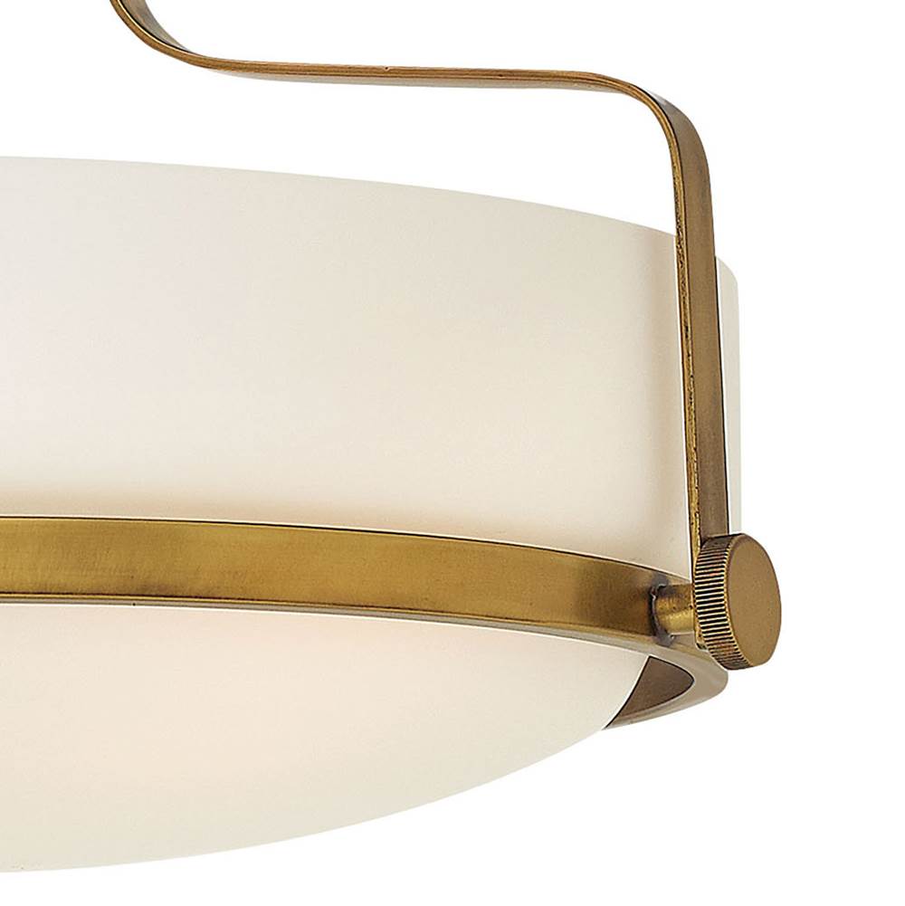 Hinkley Lighting 3641HB Heritage Brass Medium Semi-flush Mount Image 3