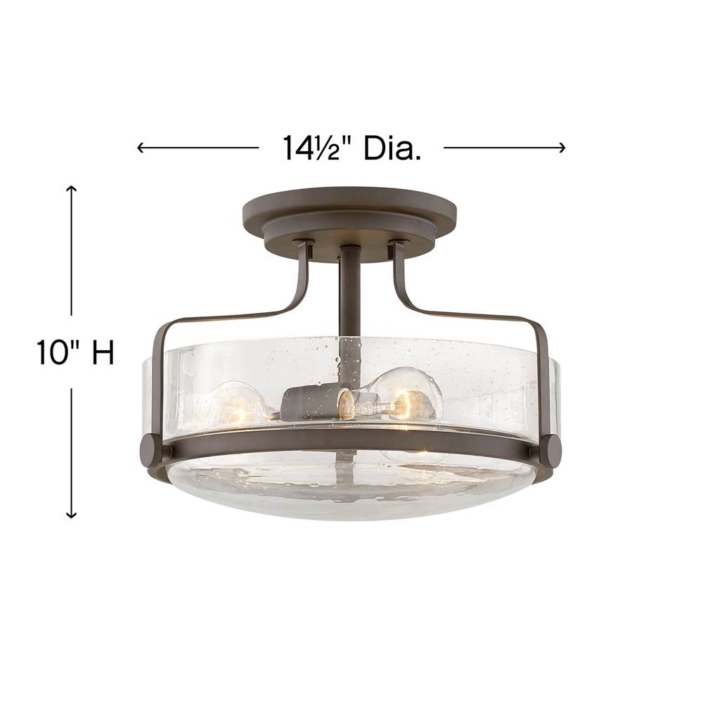 Hinkley Lighting Harper Medium Semi-flush Mount