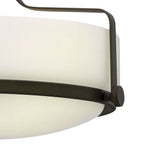 Hinkley Lighting 3641OZ Oil Rubbed Bronze Medium Semi-flush Mount Image 4