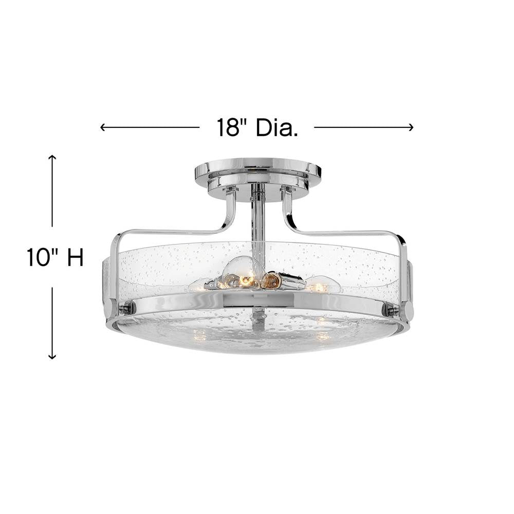 Hinkley Lighting Harper Large Semi-flush Mount