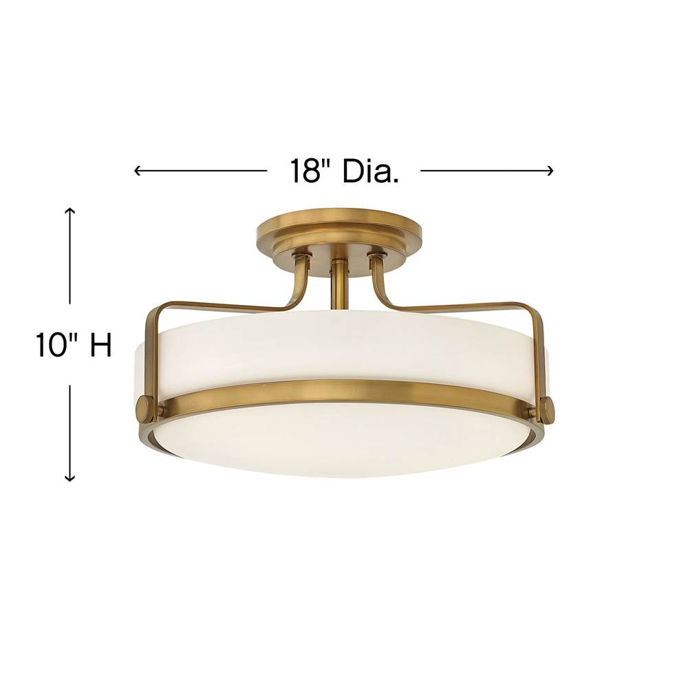 Hinkley Lighting Harper Large Semi-flush Mount