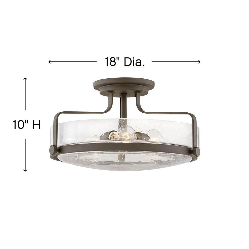 Hinkley Lighting Harper Large Semi-flush Mount