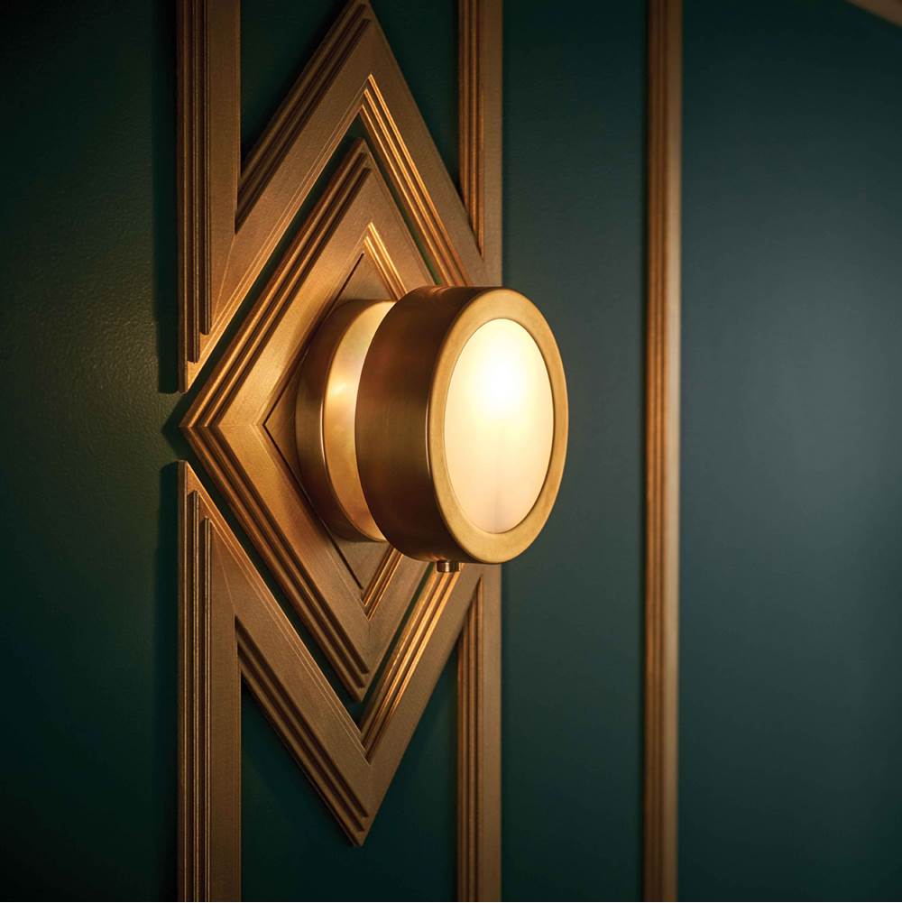 Hinkley Lighting 3650HB Heritage Brass Single Light Sconce Image 5