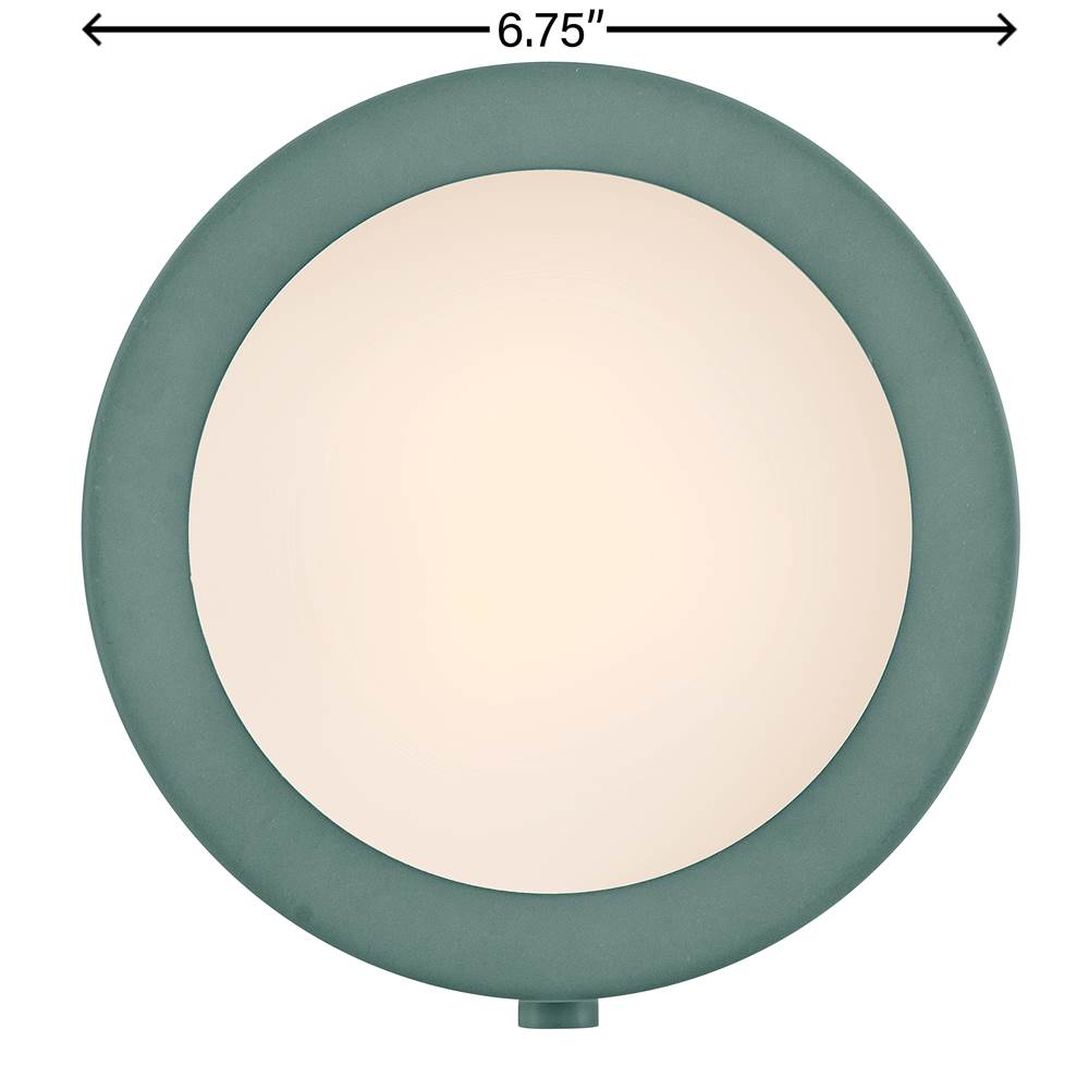 Hinkley Lighting 3650SGN Sage Green Single Light Sconce Image 5