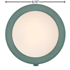 Hinkley Lighting 3650SGN Sage Green Single Light Sconce Image 5