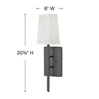 Hinkley Lighting Tress Single Light Sconce