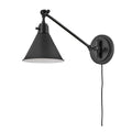 Hinkley Lighting 3690BK Black Small Single Light Sconce Image 1