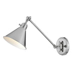 Hinkley Lighting 3690PN Polished Nickel Small Single Light Sconce Image 9