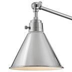 Hinkley Lighting 3690PN Polished Nickel Small Single Light Sconce Image 8