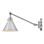 Hinkley Lighting 3690PN Polished Nickel Small Single Light Sconce Image 3