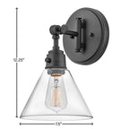 Hinkley Lighting Arti Small Single Light Sconce