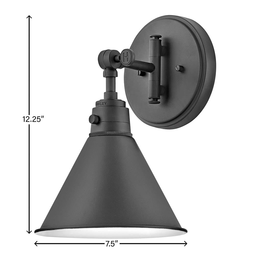 Hinkley Lighting Arti Small Single Light Sconce
