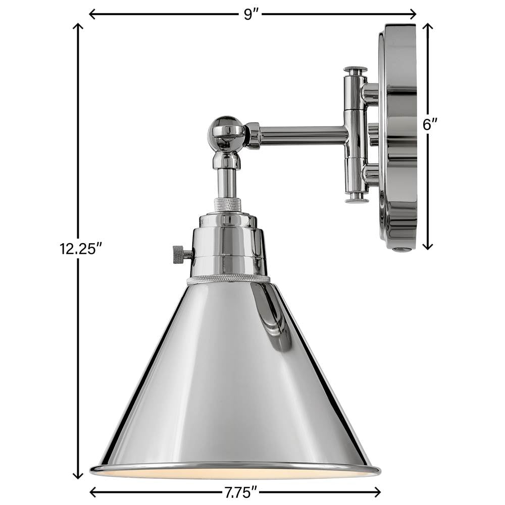 Hinkley Lighting Arti Single Light Sconce