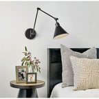 Hinkley Lighting 3692BK Black Medium Single Light Sconce Image 4