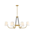 Hinkley Lighting 37388HB Heritage Brass Six Light Linear Image 1