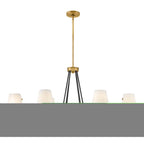 Hinkley Lighting 37388HB Heritage Brass Six Light Linear Image 5