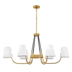 Hinkley Lighting 37388HB Heritage Brass Six Light Linear Image 4