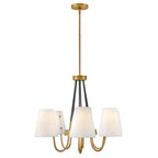 Hinkley Lighting 37388HB Heritage Brass Six Light Linear Image 2