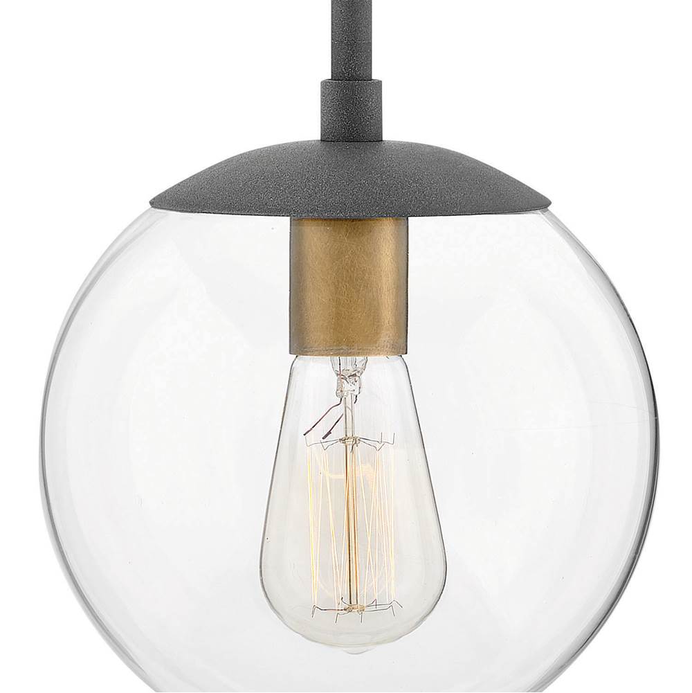 Hinkley Lighting 3747DZ Aged Zinc Small Pendant Image 3
