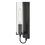 Hinkley Lighting 37850BK Black Single Light Sconce Image 1