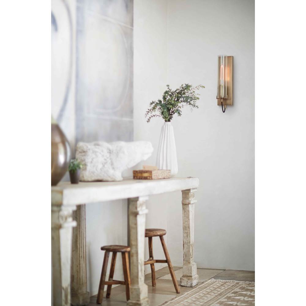 Hinkley Lighting 37850HB Heritage Brass Single Light Sconce Image 2