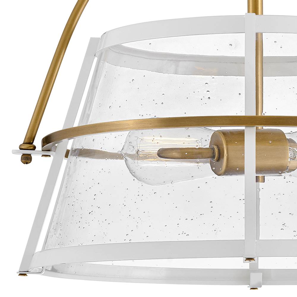 Hinkley Lighting 38111HB-PT Heritage Brass Medium Semi-flush Mount Image 6