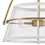 Hinkley Lighting 38111HB-PT Heritage Brass Medium Semi-flush Mount Image 6